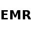 all caps E M R